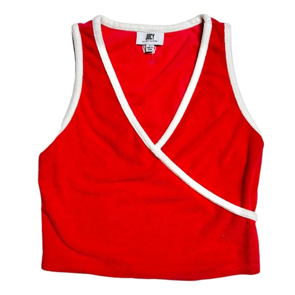 Juicy Couture Pink Terry Tank Size Small NWOT - Picture 3 of 9